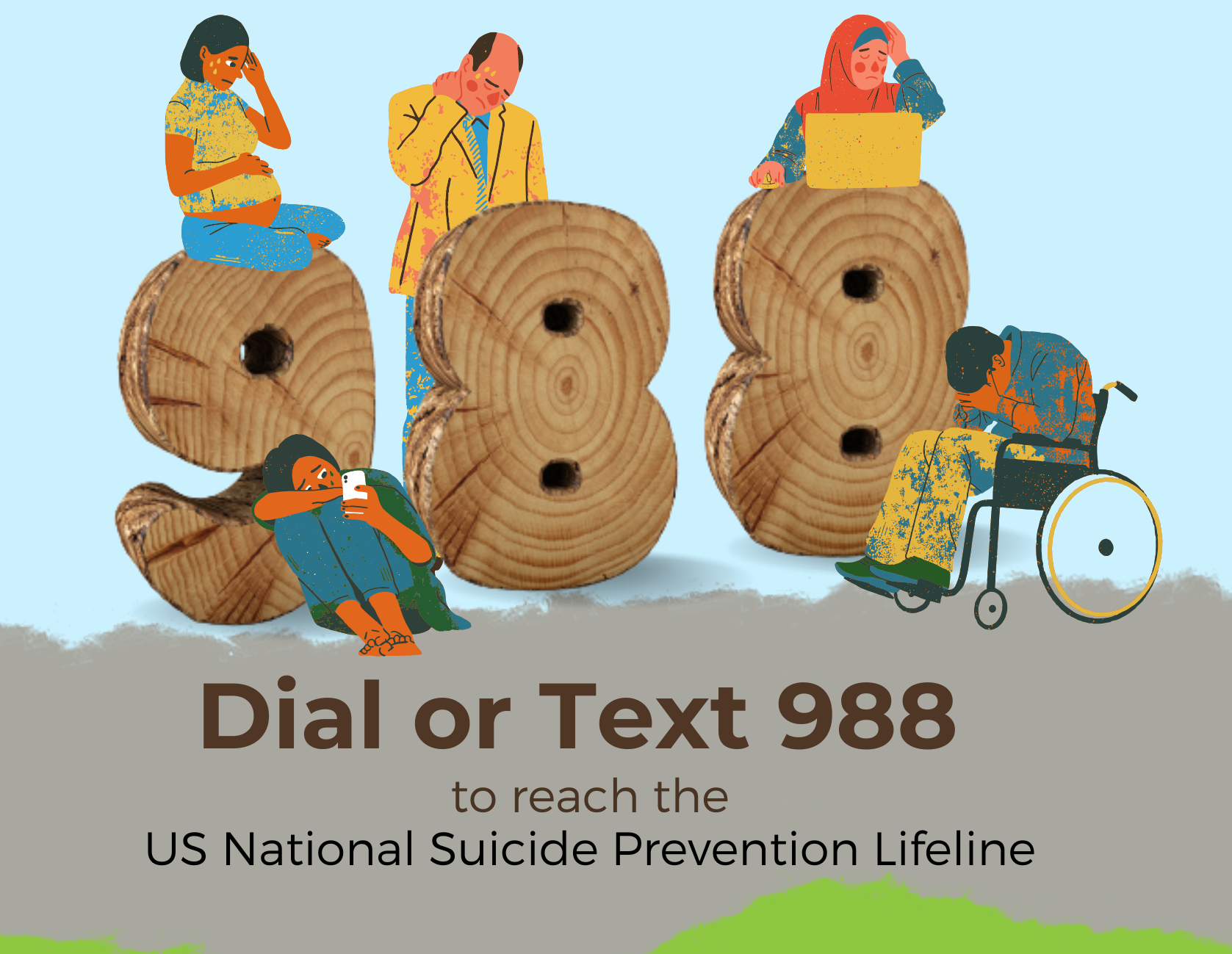 Serene background of a road and trees with text that reads "Planned and major gift giving: A personally beneficial component of estate planning"