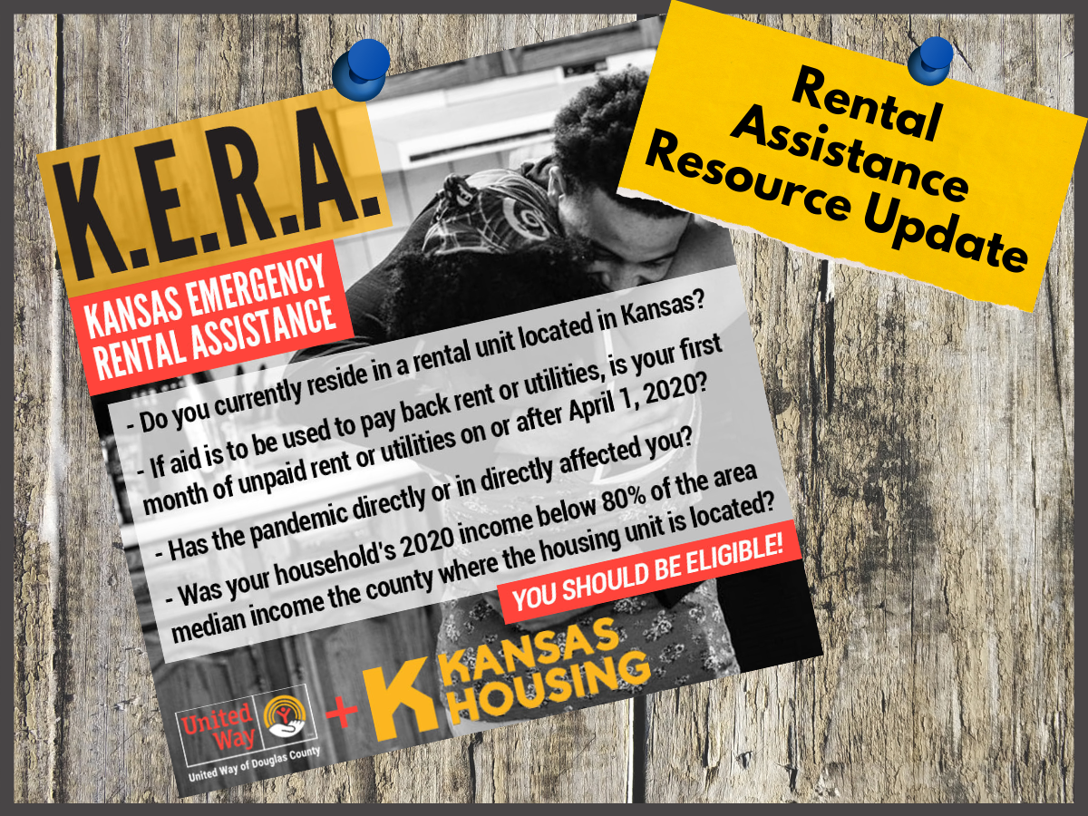 Kansas Emergency Rental Assistance infographic